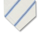 Gravata Coordinati bege com listras nas cores em tons de azul.