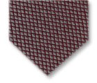 Gravata Cravatterie Internazionali trabalhada nas cores cinza e bordô.