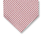 Cravatterie Internazionali nas cores creme e vermelho
