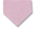 Gravata Cravatterie Internazionali trabalhada nas cores rosa e branco.