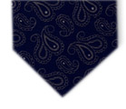 Gravata Cravatterie Internazionali trabalhada nas cores azul marinho e cinza.