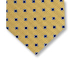 Gravata Via Flaminia Dourada